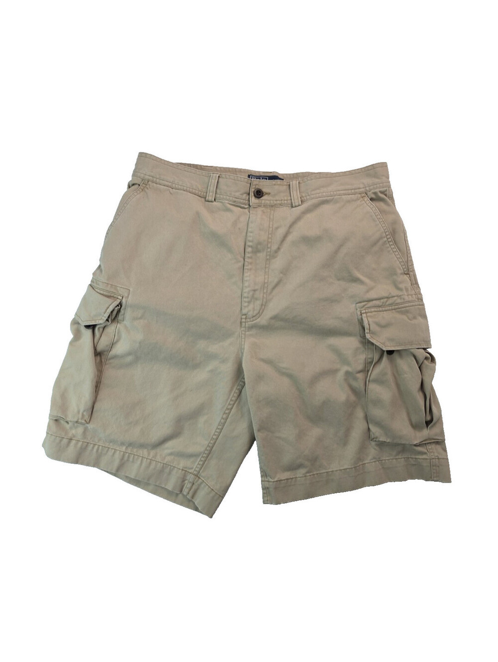 Polo Ralph Lauren Beige Tan Cargo Shorts Mens Size 36